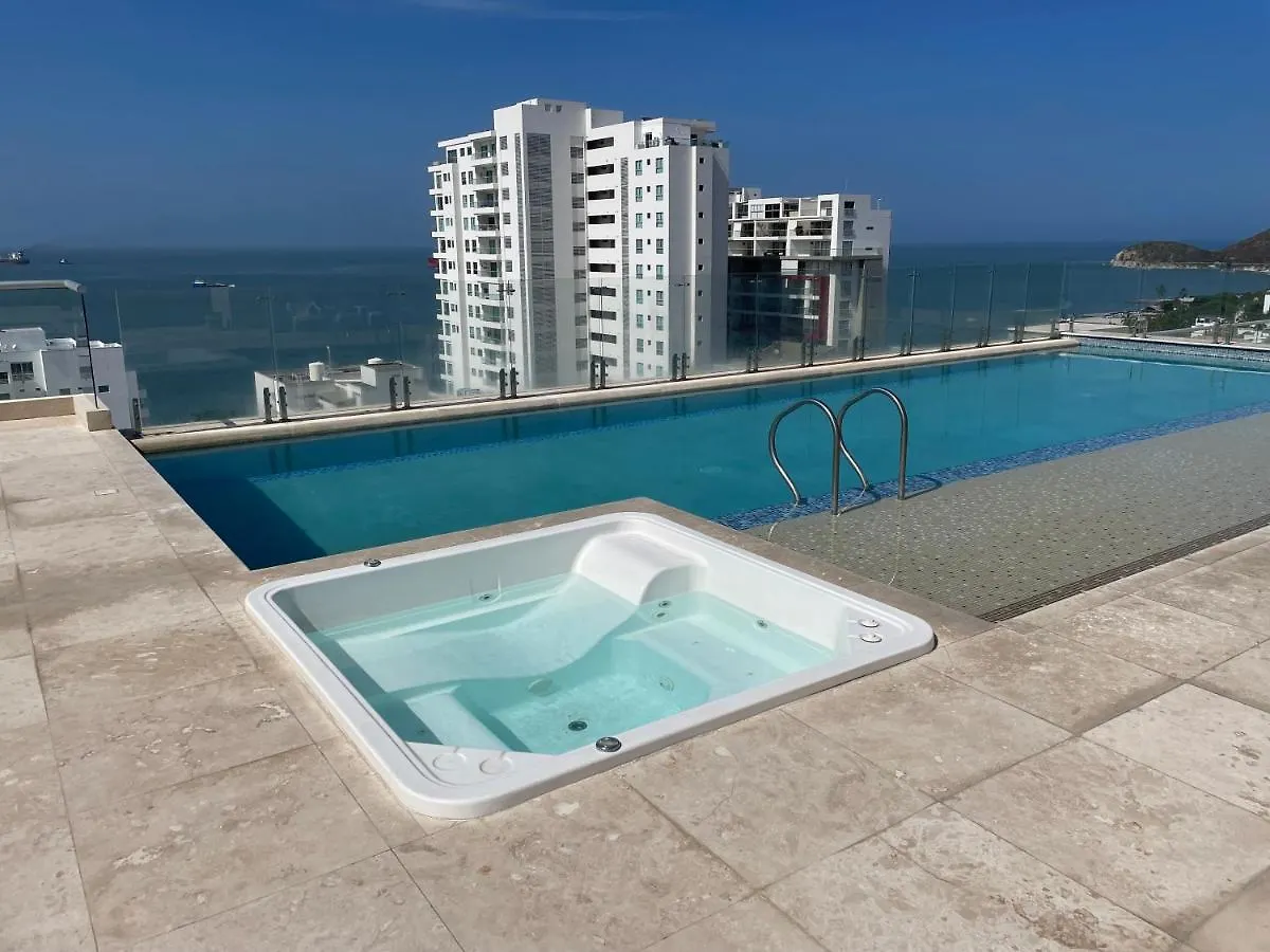 Apartamento Con Vista Espectacular 13 - Pozos Colorados Santa Marta 0*, Santa Marta (Magdalena) Colombia